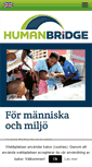 Mobile Screenshot of humanbridge.se